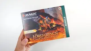 LOTR Magic: The Gathering Bundle Unboxing