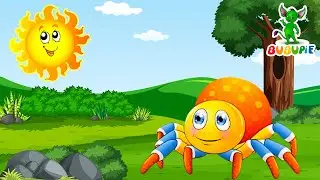 Itsy Bitsy Spider | Nursery Rhymes | Bubupie