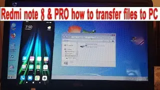 xiaomi redmi note 8 pro how to connect with computer and transfer files