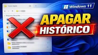 Como limpar o histórico de arquivos recentes no Windows 11 ! Remova arquivos do Acesso Rápido !