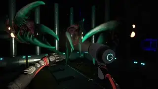 Adding a Safety Cage in the Dead Zone to Watch Void Chelicerates in Subnautica: Below Zero