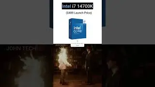 Ranking Intel core 14th gen CPUs #intel #cpu #funny #shorts