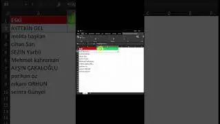 Kelimelerin İlk Harfi Nasıl Büyük Yapılır | Excel Yazım Düzeni
