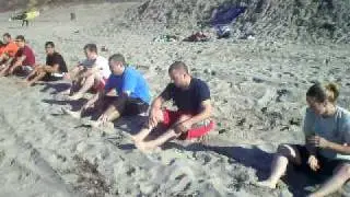 40 Degrees BJJ CAMPS - 1st DAY Beach workout COBRINHA's CAMP