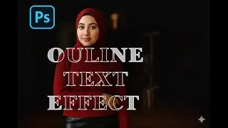 Create Stunning Outline Text in Photoshop (Beginner Friendly)