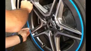 Como instalar un protector de llantas coche RIMSAVERS ®
