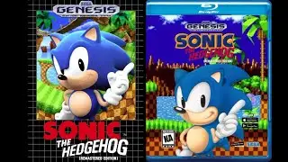 Sonic The Hedgehog (1991/2013) [Remastered Edition]  DVD & Blu-Ray Menu (HD)