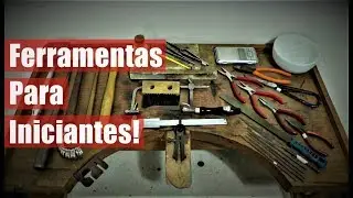 Kit De Ferramentas Básicas Para Iniciantes da Joalheria  - Série Iniciando na Joalheria.