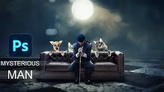 Photo Manipulation Tutorial in Photoshop - Mysterious Man || Hasan Mia