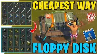 CHEAPEST WAY TO GET FLOPPY DISK WITH BROKEN WEAPON | LAST DAY ON EARTH SURVIVAL 2024
