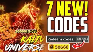 *NEW* ALL WORKING CODES FOR KAIJU UNIVERSE IN 2024! ROBLOX KAIJU UNIVERSE CODES