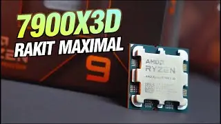 @420 rakit pc buat test 60 JUTA ?? AMD RYZEN 7800 7900 7950 X3D test becnhmark X670E Gigabyte Aourus