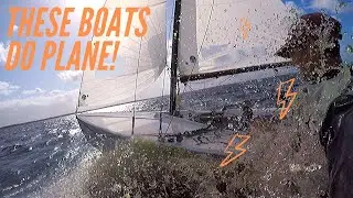 Windy Lightning Sailing at Lake Monroe, Sanford Florida