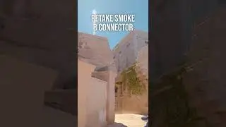 retake smoke B con on Anubis in CS2 