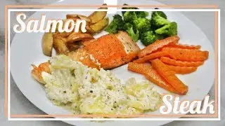 Salmon Steak || Resep Mudah Memasak Salmon Di Rumah