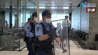 鳥取警察署と県立中央病院が不審者対応訓練　日本海新聞