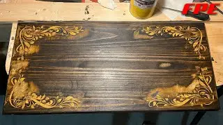 Gold Inlay Piano Bench Sneak-Peek
