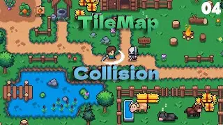 how to create tilemap collisions | Godot RPG #04