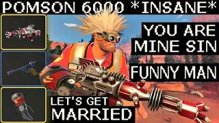 The Comedic Engineer🔸Pomson 6000 *INSANE* (TF2 Gameplay)