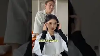 Asian girl haircuts hair dye hair style hair perm long wavy hair look dark color beautiful