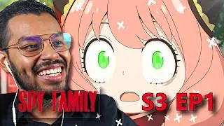 PEAK x FAMILY IS BACK !! 🔥🕵 Spy x Family Season 3 Episode 1 REACTION VIDEO!