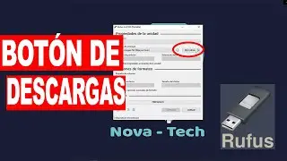 Corregir pestaña de descargas RUFUS - ERROR Rufus no descarga