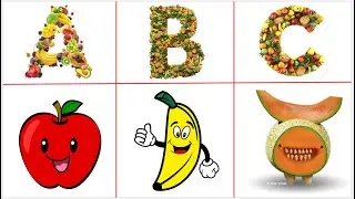 Fruits | Fruits Name for kids | Learn Fruits names | Kids Vocabulary | #fruitalphabet #fruitnames