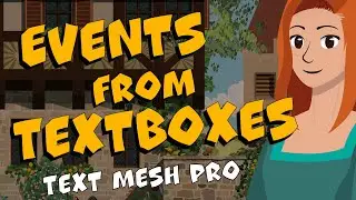 How to send an event from your text box 💛 Unity  TextMeshPro Link tag tutorial