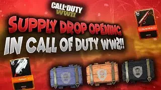 Opening Supply Drops - Call of Duty WW2