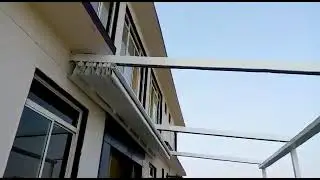 retractable able slide PVC automatic roofing