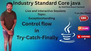 Control Flow in Try Catch Finally in java| Java Tutorial | Java 2025 | Full Stack JavaTraining