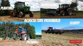Slurry |  Plowing | Harrowing | Planting Corn 2021
