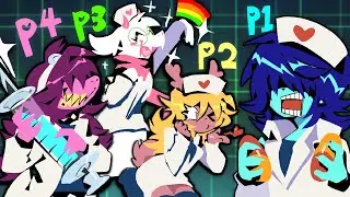 Deltarune Chapter 2 but Multiplayer, to refresh your memory for chapter 3 and chapter 4