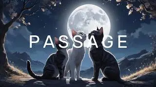 Moonlight Chill LoFi | Relaxing Cats | Piano Tunes | Beats to Study / Relax / Focus