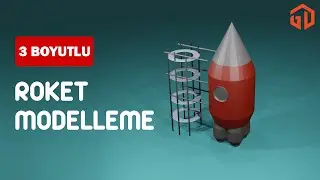 Roket Modelleme | Blender 3.1 | Barış Açıkgöz