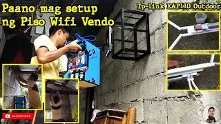 Actual setup & installation of Piso Wifi Vendo w/ Tp-link EAP110 Outdoor as Access Point | Ondong TV