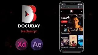 Redesigning Docubay Mobile App in Adobe XD | UI UX Design | After Effects
