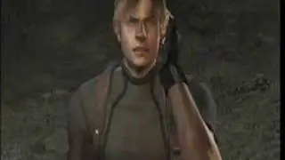 Resident evil 4 - Leon get's freaked out by Furby