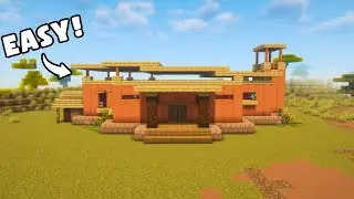 Minecraft: Acacia House Tutorial🏠