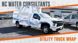 NC Water Consultants - Utility Truck Wrap