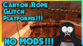 Gorilla Tag Canyon Rope Glitch!!! | Platforms No Mods!! | Meta Quest 2!