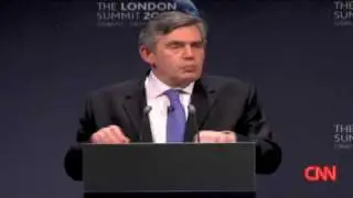 Gordon Brown Announces 'New world order is emerging' At G20