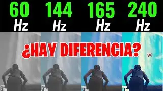 60hz vs 144hz ¿Hay DIFERENCIA? | Fortnite Fps!!!
