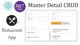 Asp.Net Core Web API Master Detail CRUD