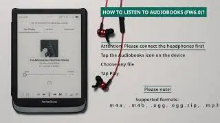 How to listen to Audiobooks? | PocketBook