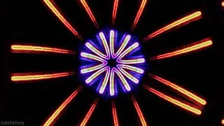 Colorful Night Disco Lights | Party Projector Screen 🎉