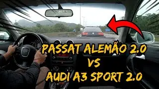Passat 2.0 Turbo vs Audi A3 Sport 2.0 Turbo