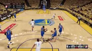 Klay Thompson heats up to Drop 30+ [NBA 2K16]