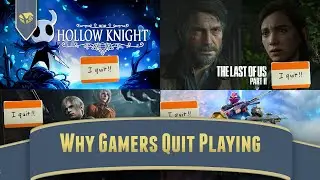 Why Do People Quit Playing a Videogame? | Critical Thought #gamedesign #gamedev #indiedev