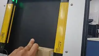 Autonics Safety Light Curtain SFLA muting zone.